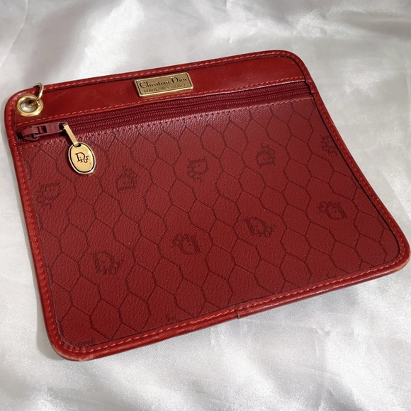 Dior Red Vintage Logo Bucket Bag - Picture 14 of 16